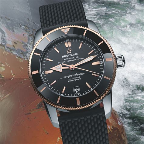 breitling superocean 1884 black titanium band|Breitling Superocean 1004.